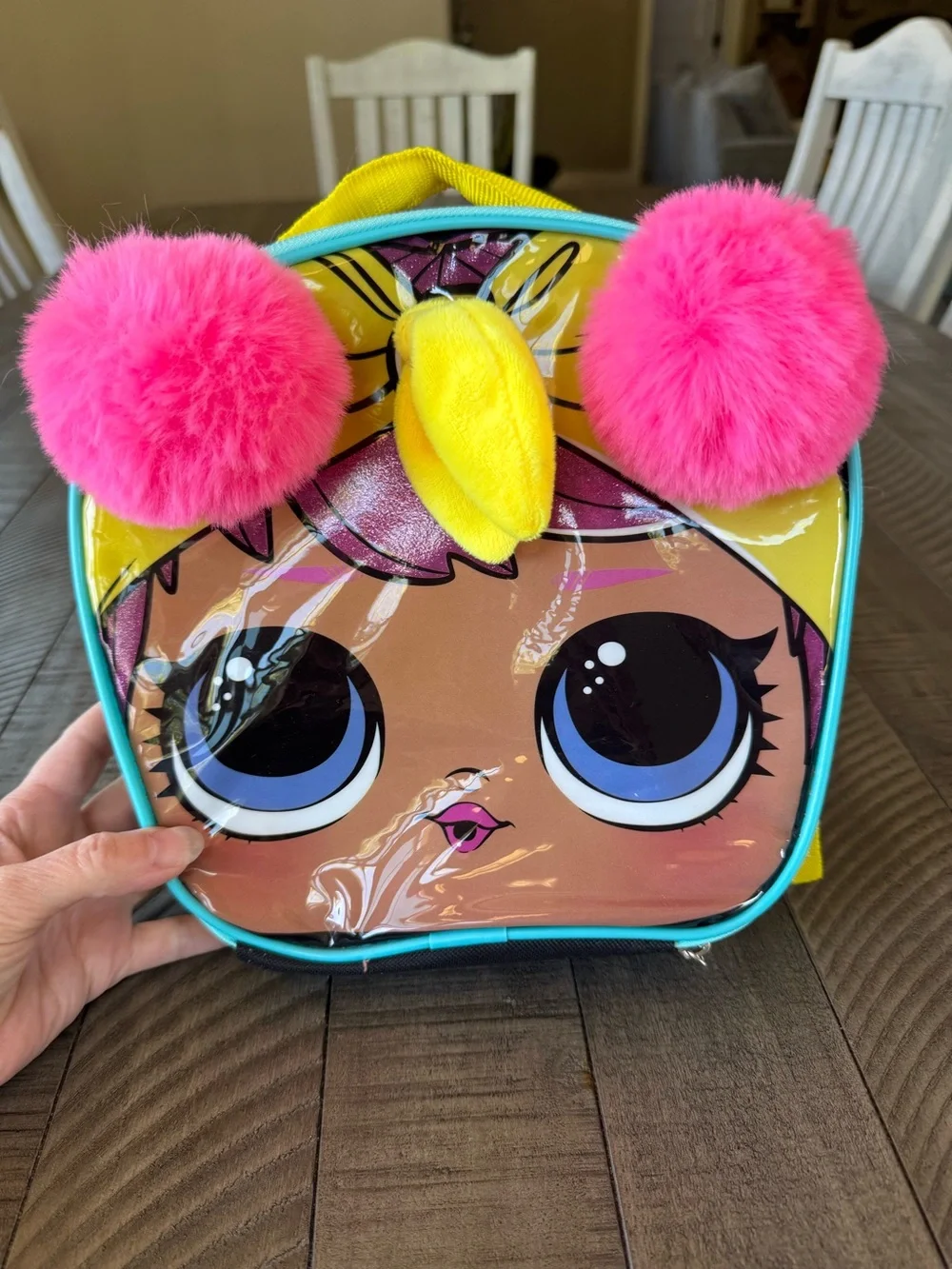 L.O.L. Surprise! Lunch Bag L.O.L. Surprise Pink Pom Pom’s School Snack/Lunch Box